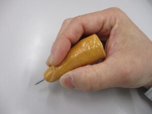 埼玉歯科技工士専門学校プレ授業「指のボールペン」1