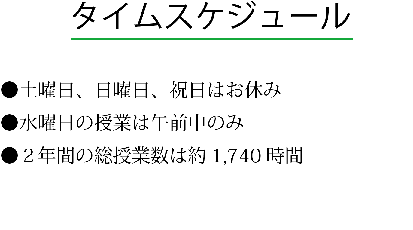 タイムスケジュール2026