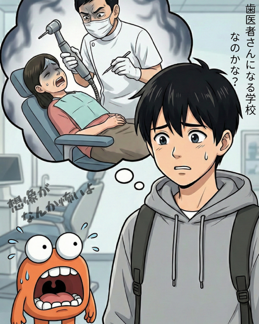 埼玉歯科技工士オリジナル4コマ漫画第1話_2