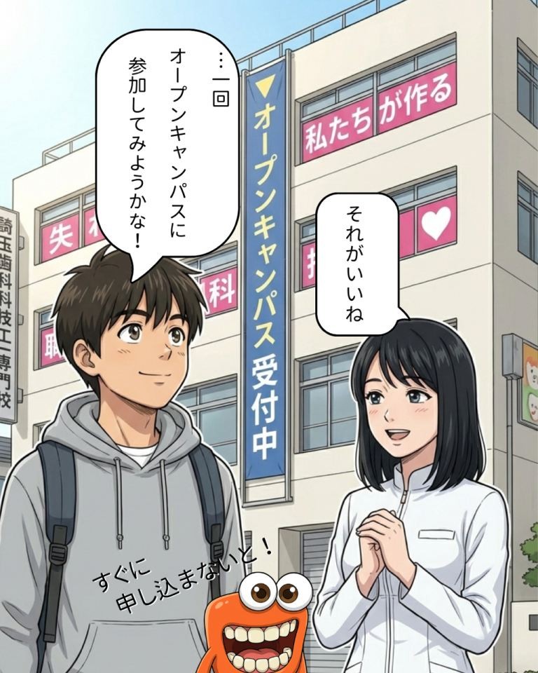 埼玉歯科技工士オリジナル4コマ漫画第4話_4
